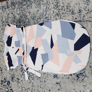 NWOT geometric print dress